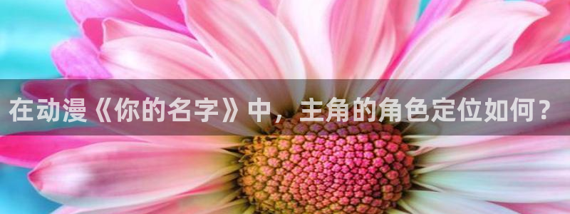天天动漫在线：在动漫《你的名字》中，主角的角色定位如何？